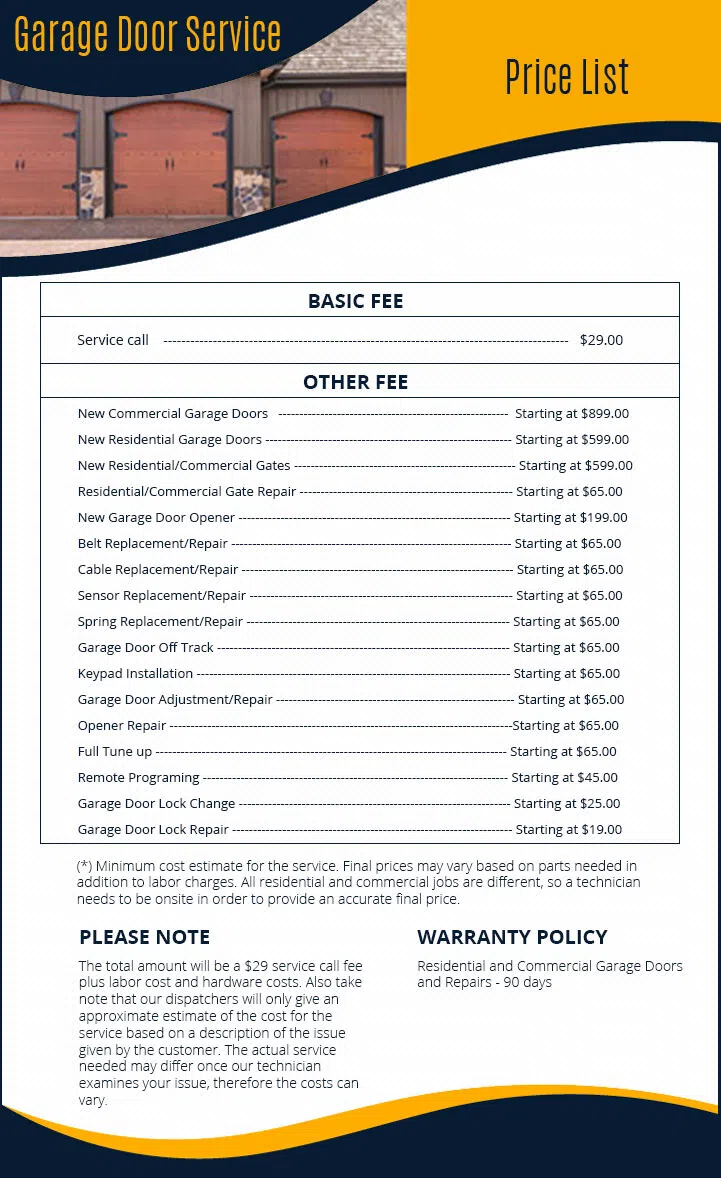 Global Garage Door Service Glendale, AZ 877-458-1406